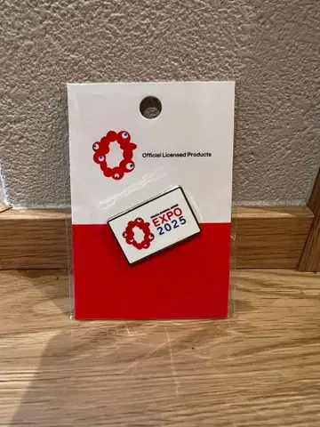 EXPO2025 핀 배지 로고 마크 요코 미야쿠미야쿠