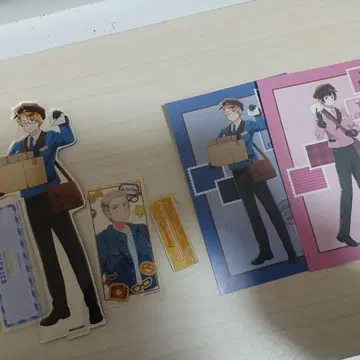 헤타리아 미국 일본 독일 아크릴 스탠드 엽서