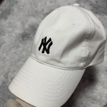 뉴욕 양키스 야구 모자 화이트