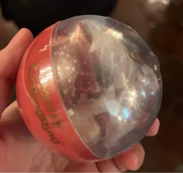 디즈니 릴린린 크리스마스 2025 캡슐 토이 빨간색