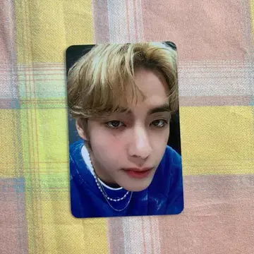 BTS 태태 V Layover 사전 채널 트레이딩 카드