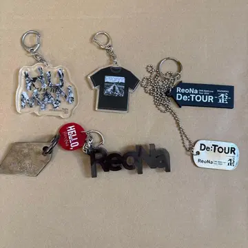 ReoNa 굿즈 중고 6세트 키링 스트랩