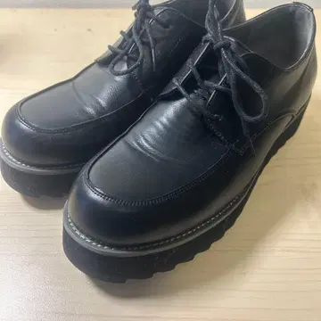 CLEL 블랙 드레스 통굽 신발