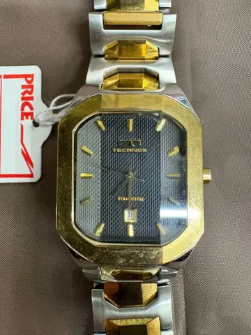 테크노스 남성용 손목시계 USED품 T9353