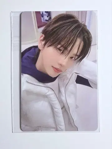 TWS 투어스 신유 playhard 위버스 럭키 드로우 트레이딩 카드