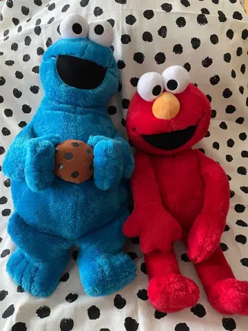 USJ 쿠키 몬스터 엘모 봉제 인형