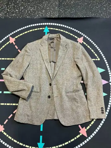 BEAMS 테일러드 자켓 S 브라운 계열