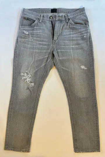 Lee x nano universe 데미지 진 그레이 W31