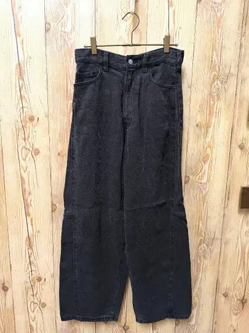 BEAUTY&YOUTH UNITEDARROWS 블랙 커브 데님 S 사이즈