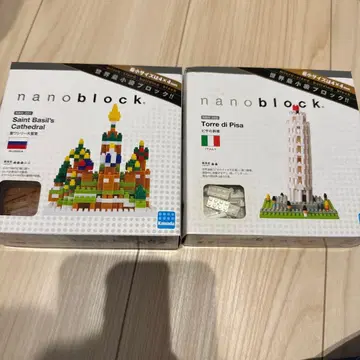 나노블록 성 바실리 대성당 피사의 사탑