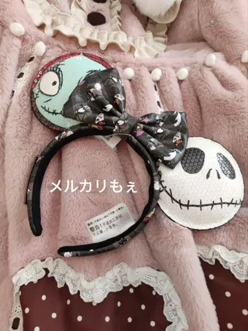 해외 홍콩 한정판 나이트메어 비포어 크리스마스 머리띠