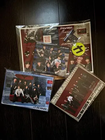 [ 미개봉 ] SnowMan 음고지신 3 형태 세트 DVD