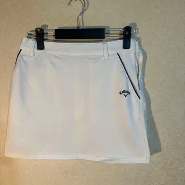새상품급 Callaway 골프용 스커트 화이트