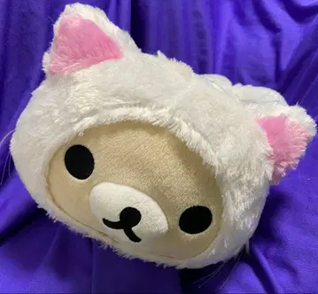 리락쿠마 더! 한가로운 고양이 웅크린 봉제 인형 XL [ 코리락쿠마 ]