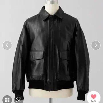 LOEFF 로에프 램 가죽 플라이트 자켓 UNISEX