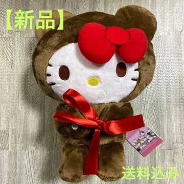 헬로키티 안고 포즈 인형 BIG 봉제 인형 TAITO 한정판