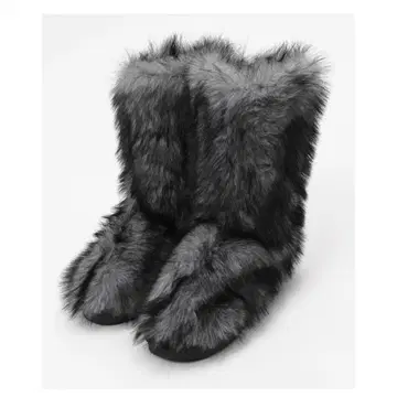 퍼 부츠 그레이 [ 퍼 부츠 ]