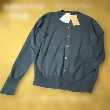미사용 택 포함 IENA 12,000엔 코튼 린넨 가디건 사이즈 F