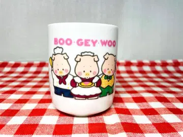 쇼와 레트로 부기우 물컵 1984년 산리오샵