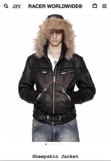 racerworldwide Sheepskin Jacket