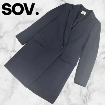 SOV. 네이비 네이비 코트 36