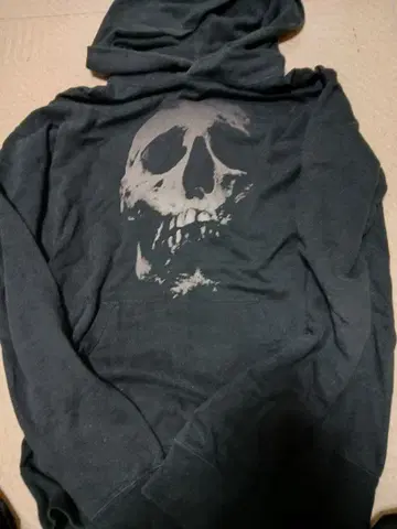 HYSTERIC GLAMOUR 스컬 프린트 후드티 L 사이즈