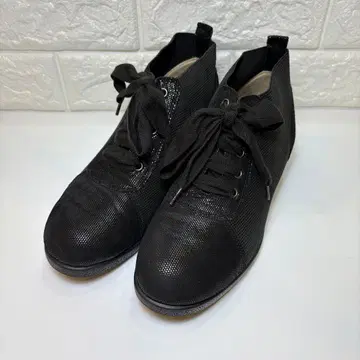 (컨디션 최상) 미스키오코 컴포트 슈즈 블랙 24.5cm