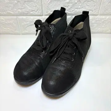 (컨디션 최상) 미스키오코 컴포트 슈즈 블랙 24.5cm