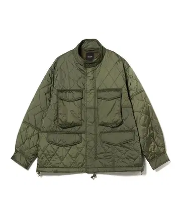 BEAMS 크레이지 퀼트 필드 자켓