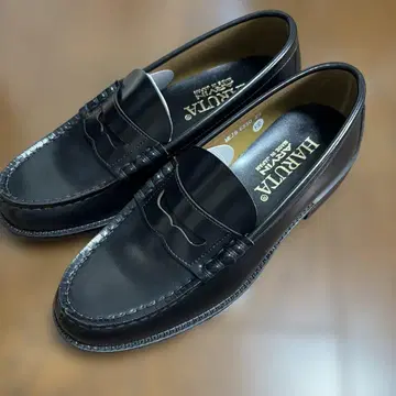 HARUTA 블랙 로퍼