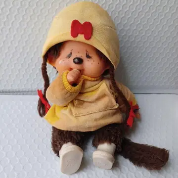 세키구치 몽치치 우는 얼굴 봉제 인형 인형 레트로 당시 물품