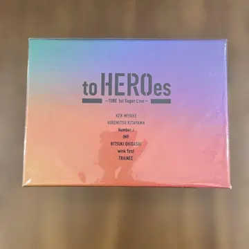 to HEROes TOBE 1st Super Live 초회 생산 한정판