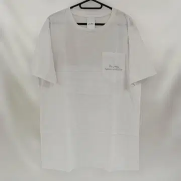 Mr.Children 투어 비주얼 포켓 T셔츠 화이트 L 사이즈