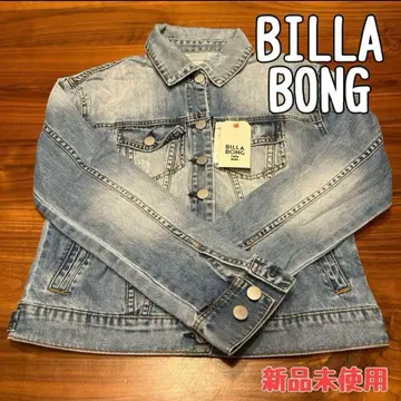 택 포함 새상품! BILLABONG 데님 자켓 데님 여성용
