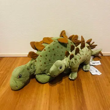 IKEA 스테고사우루스 공룡 모자 2세트 봉제 인형