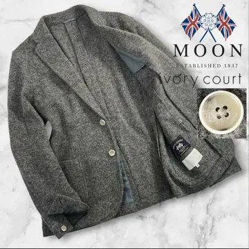 컨디션 최상 ivory cort x Moon Jersey 울 저지 자켓