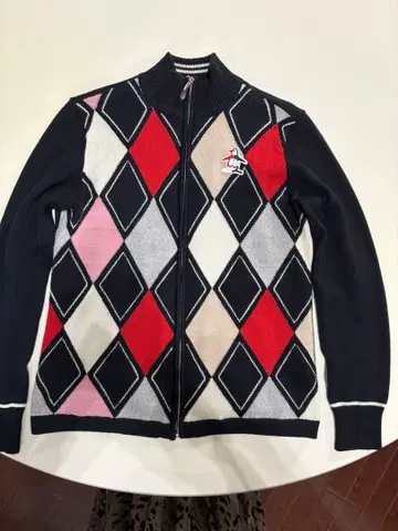 Munsingwear 아가일 무늬 스웨터 L