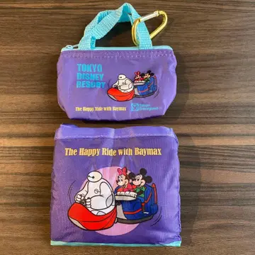 디즈니 캡슐 토이 에코백 카라비너 포함 미니 파우치 베이맥스