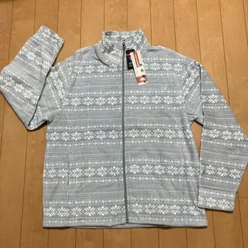 new balance 노르딕 무늬 플리스 자켓