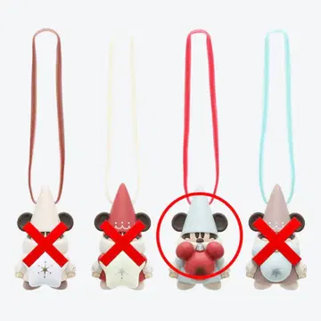 [ 캡슐 없음 ] 디즈니 크리스마스 릴린린 캡슐 토이 가챠가챠