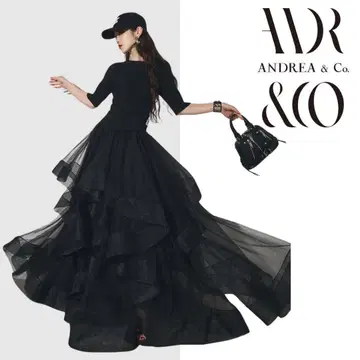 ANDREA&Co. 볼륨 프릴 샤샤 스커트 안드레아