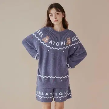 젤라또피케 젤라피케 홀리데이 노르딕 풀오버 & 숏팬츠