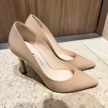 다이애나 베이지 에나멜 힐