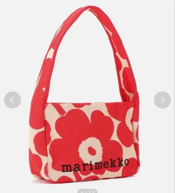 marimekko 숄더백 레드 우니코