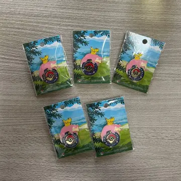 포켓몬 센터 카가와 카가와 한정판 로고 핀즈 5개 야돈