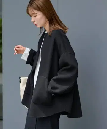 프레임워크 해밀턴 리버 크루넥 코트 블랙 36