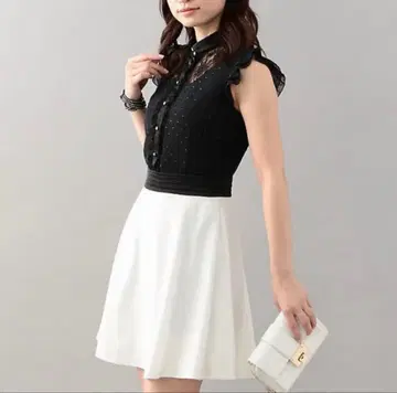 슬리브리스 A라인 원피스