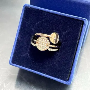 6/SWAROVSKI/스와로브스키/Ginger/반지 세트/로즈GD
