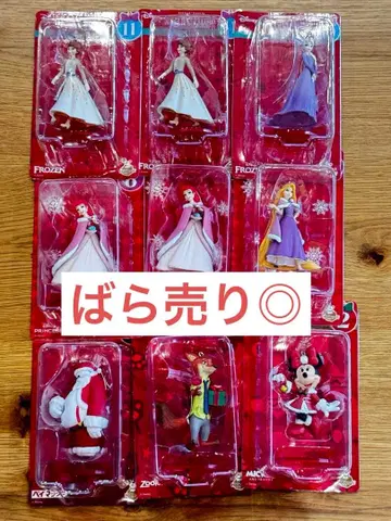 디즈니 Happy 복권 크리스마스 오너먼트 안나 엘사 닉 미니