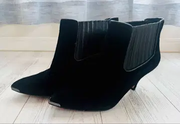 TOP SHOP/스웨이드 사이드 고어 부티